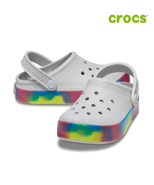 [크록스] 오프코드 글리터 밴드 클로그 키즈 209714-1FS C11